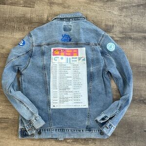 Becky G denim tour jacket